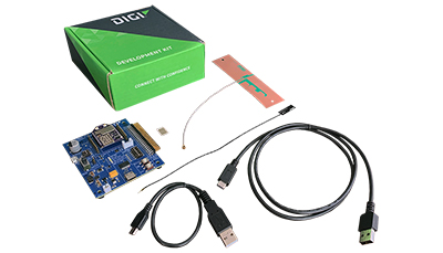 Digi XBee 3 LTE-M/NB-IoT Bestandteile des Kits