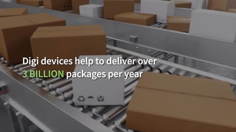 Vereinfachte Logistiktechnologie mit Digi Edgeport