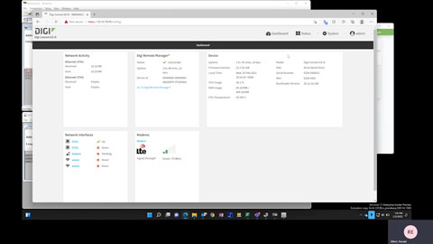 Konfigurieren der Modbus-Kommunikation mit dem Digi Connect EZ 4i 