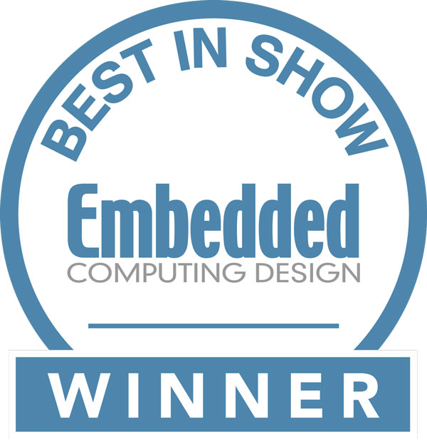 Digi ConnectCore® Security Services wurde mit dem Embedded Computing Design Best in Show Award ausgezeichnet