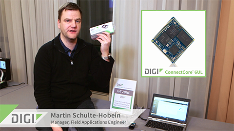 Verbindung zu Cloud-Anwendungen mit Digi ConnectCore für i.MX6UL