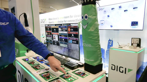 Digi XBee Sensor-Labor auf der DistribuTECH 2024