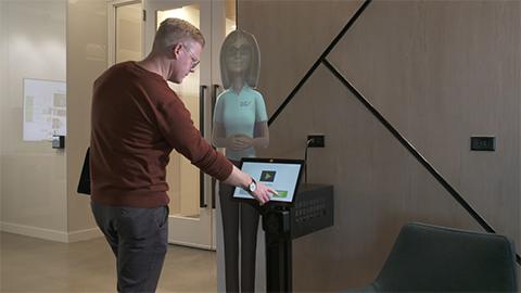 PRSONAS Virtueller Greeter