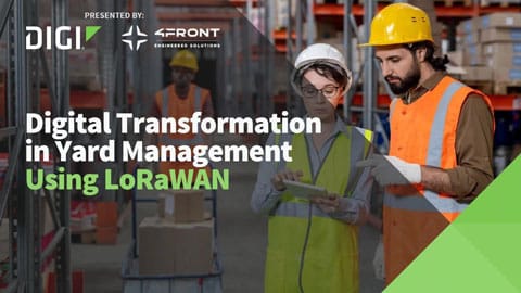 Digitale Transformation im Yard Management mit LoRaWAN