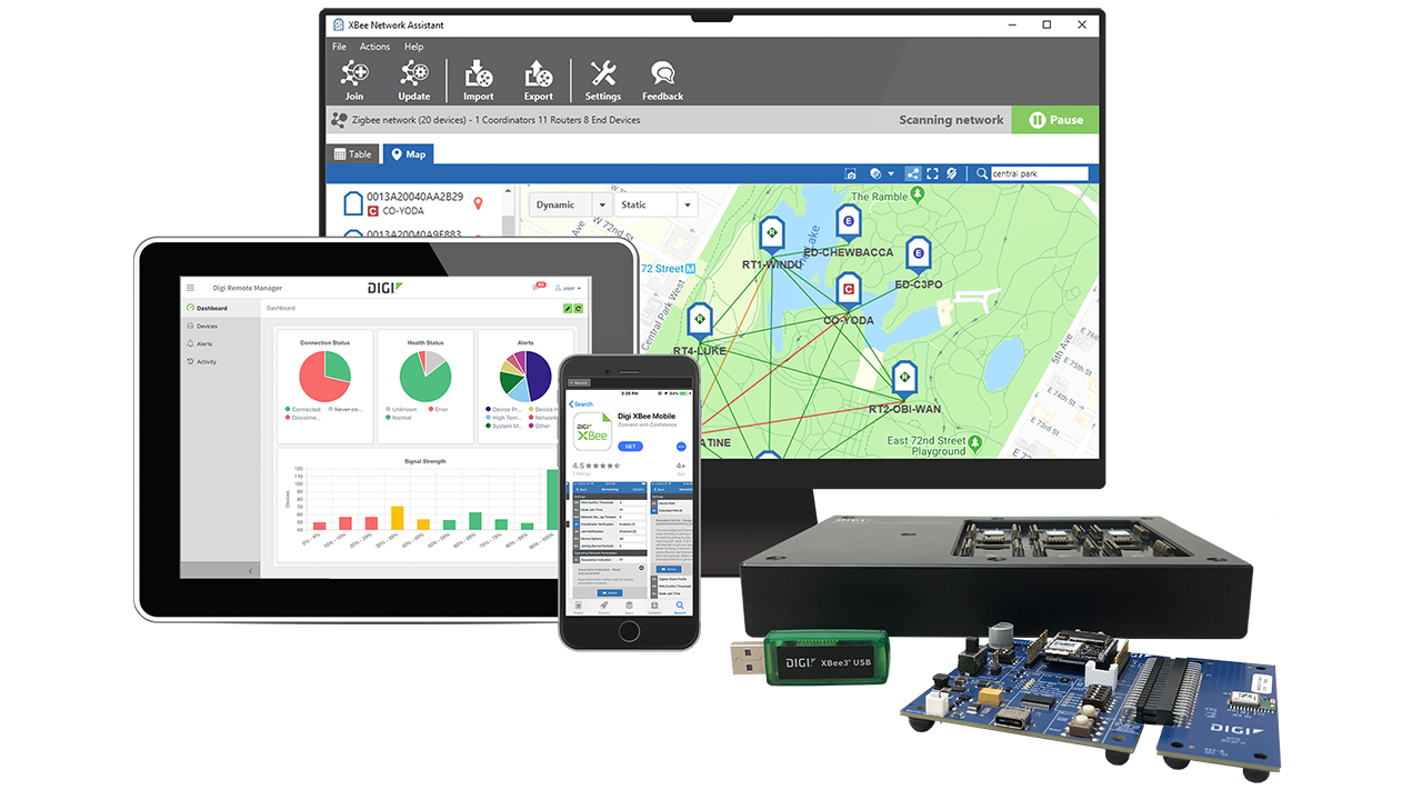 Digi XBee Werkzeuge