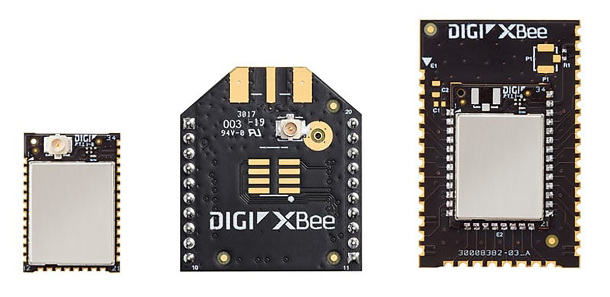 Digi XBee RR Form-Faktoren