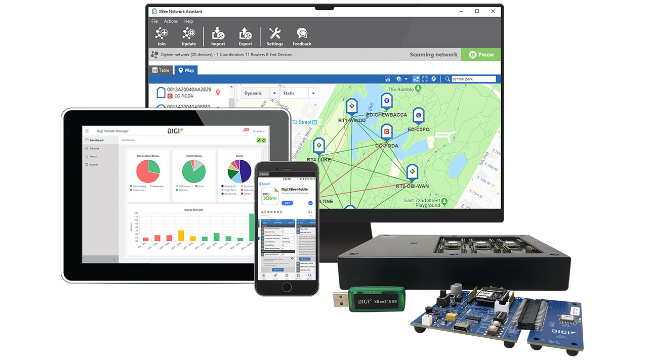Digi XBee Werkzeuge