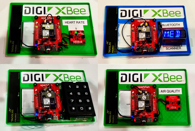 Sensortypen im XBee Sensor Lab