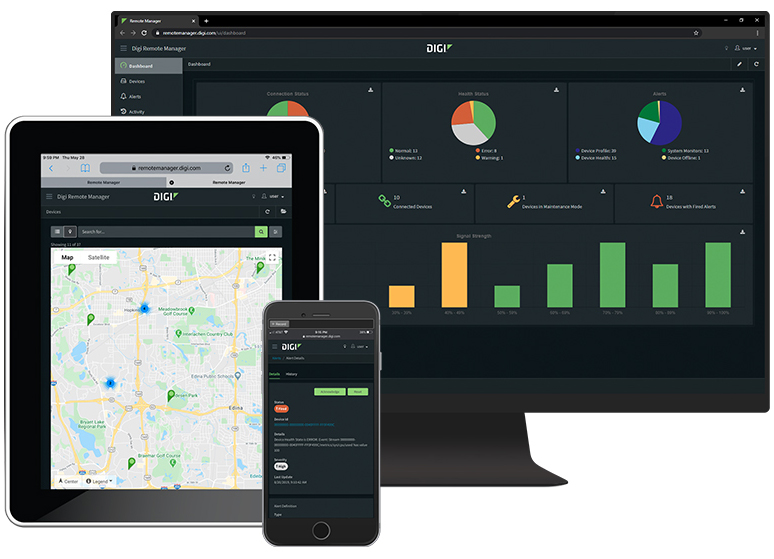 ferngesteuerte iot-geräte-management-plattform