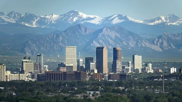 Skyline von Boulder, Colorado