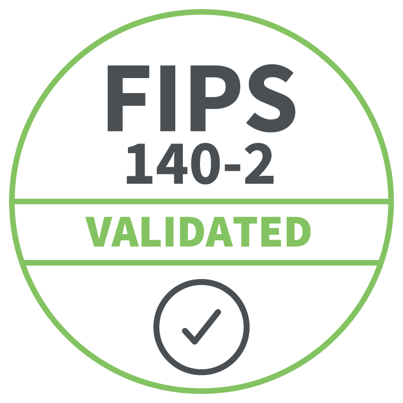 FIPS 140-2-Validierungsplakette