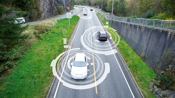 Automotive IoT in action - connected vehicles on the road