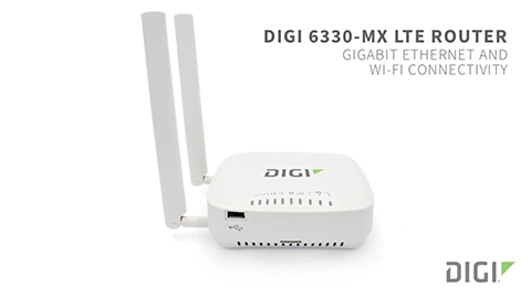 Digi 6330-MX LTE Router für flexible Business Continuity an jedem Standort 