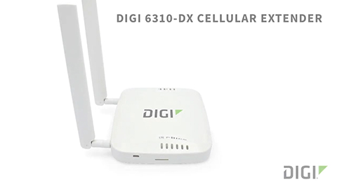 Digi 6310-DX LTE Router mit Digi CORE Plug-In Modem 
