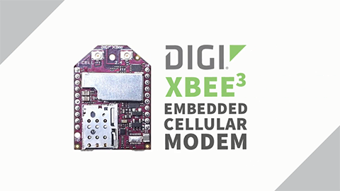 Digi XBee3 Mobilfunk Embedded Modems