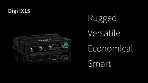 Lernen Sie den Digi IX15 Mobilfunk IoT  Gateway und Router kennen
