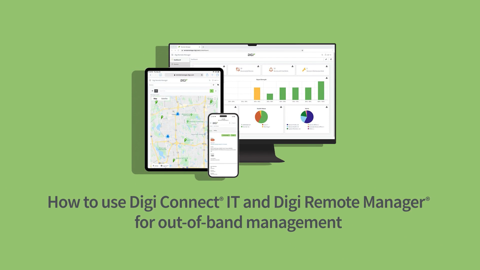 Verwendung von Digi Connect IT und Digi Remote Manager für Out-of-Band-Management