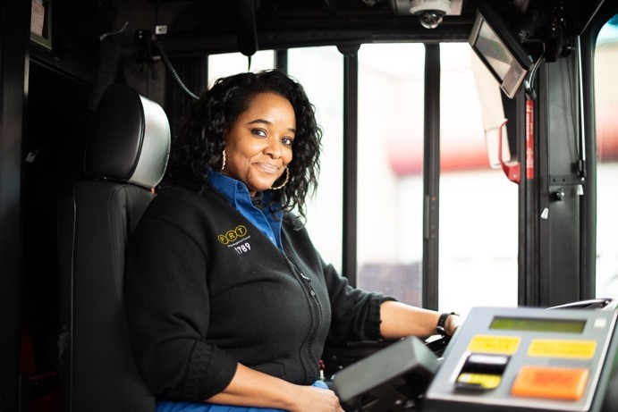 Busfahrer bei Pittsburgh Regional Transit