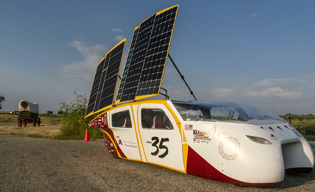 Solarauto der Universität von Minnesota