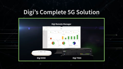 Digi 5G: Komplettlösungen für Unternehmen, Leichtindustrie und Transport