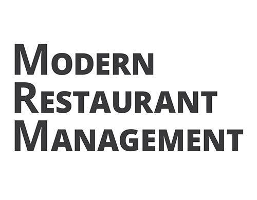Modernes Restaurant Magazin