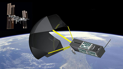 Cube-Satellit mit Digi XBee Radio startet von der Internationalen Raumstation (ISS)