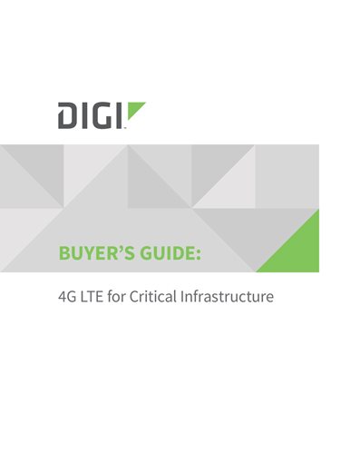 Leitfaden für Einkäufer: 4G LTE für kritische Infrastrukturen