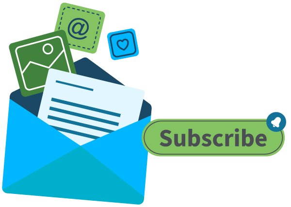 Symbol für die E-Mail-Anmeldung zum Newsletter