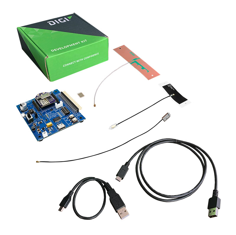 Digi XBee 3 Komponenten des Global LTE-M/NB-IoT Kits