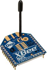 XBee S2C DigiMesh 2.4 Durchsteckmodul mit Drahtantenne 