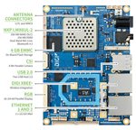 ConnectCore 6UL SBC Pro Detailed Top View